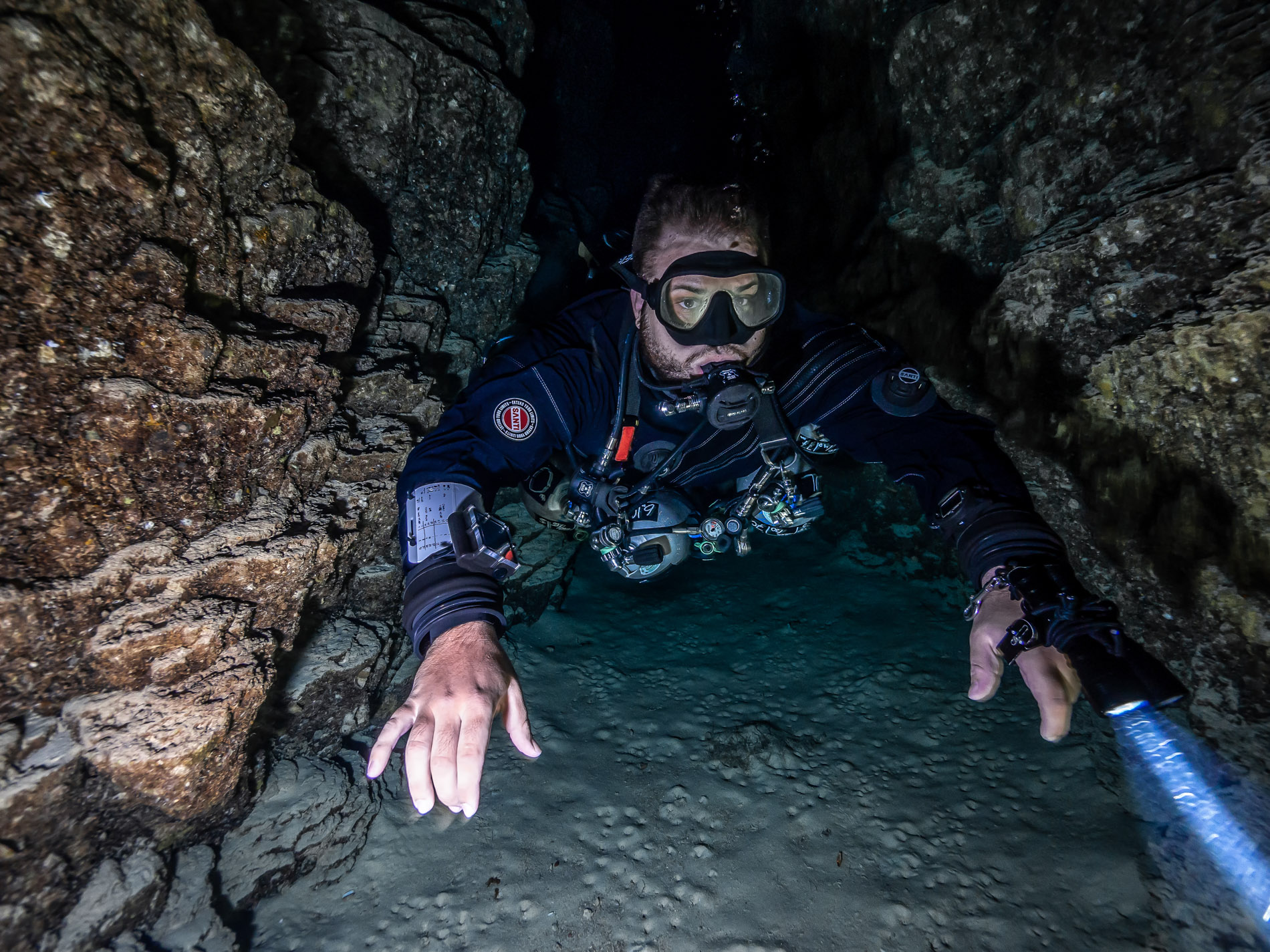 Dive sites 16 Technical Diving in Sidemount configuration