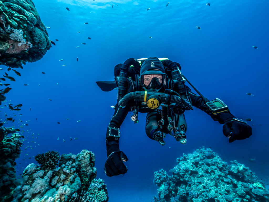 CCR Diving the Blue Hole dahab