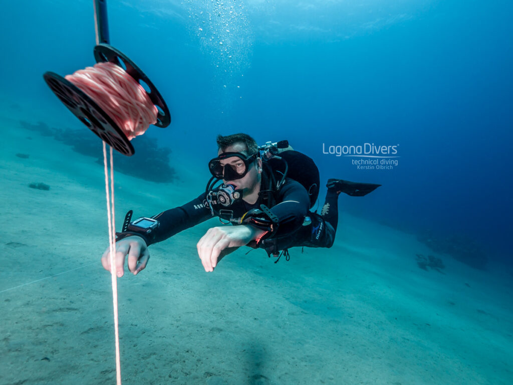 Tec diving courses require practice